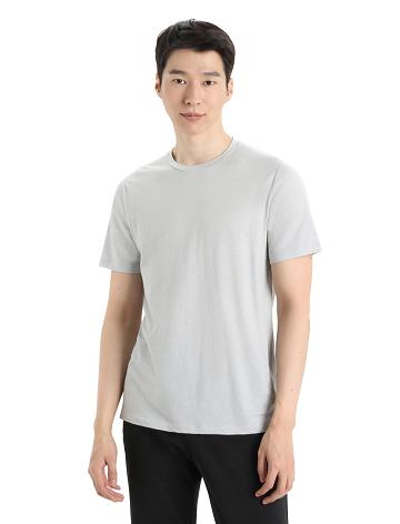 Pánské Tričko Icebreaker Merino Tech Lite II Krátké Sleeve Tee Béžový | CZ 1782WNBY